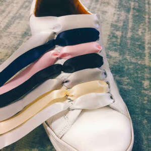 Satijn lint schoenveters