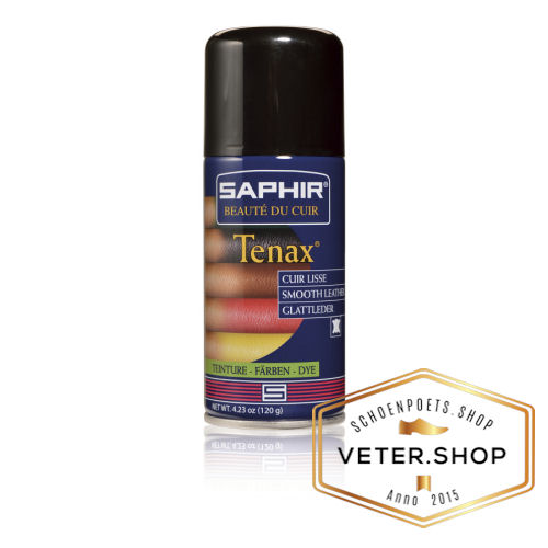 Leerverf spray Tenax voor glad leer en kunststof hakken