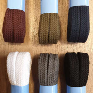 Gala 9mm platte veters Valentino