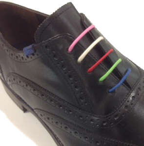 Ringpoint medium ronde gewaxte veters