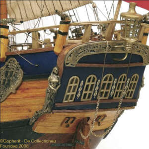 Endeavour - Houten Modelbouw - Historisch schip - schaal 1:54 - Occre