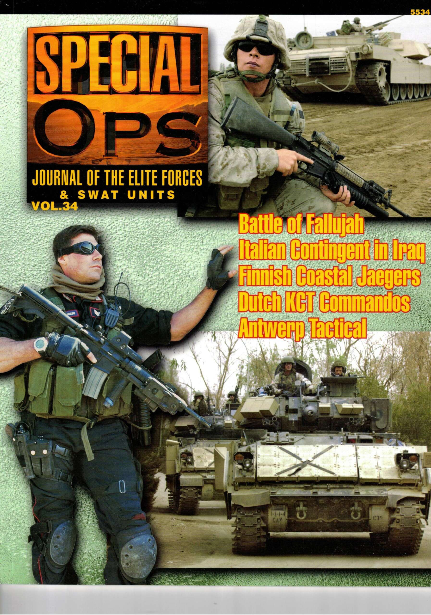 Concord Publicatios Company 5534 - Special OPS volume 34 - Journal of the elite forces and swat units met Nederlands KCT Commandos