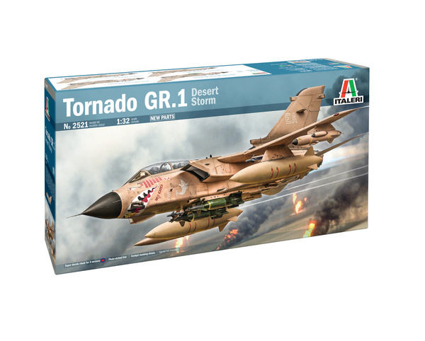 Italeri straaljager bouwmodel - Tornado GR.1 Desert Storm - schaal 1:32