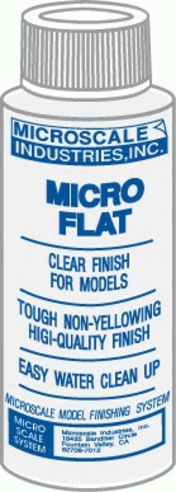 MI03 Micro Coat Flat niet vergelende finish coating Microscale
