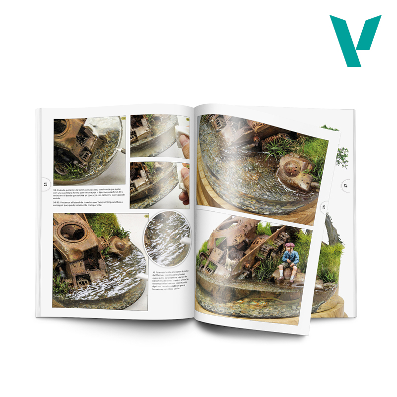 Vallejo 75049 Painting and building techniques - Diorama Project 1.3 Scenes en dioramas - Afbeelding 2