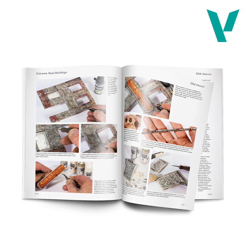 Vallejo 75050 Painting Techniques - Extreme Real Buildings - Afbeelding 3
