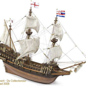 Golden Hind Historisch schip Houten Modelbouw schaal 1:85 Occre
