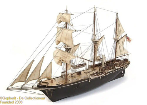 Endurance Historisch Schip Houten Zelfbouwpakket Schaal 1:70 Occre