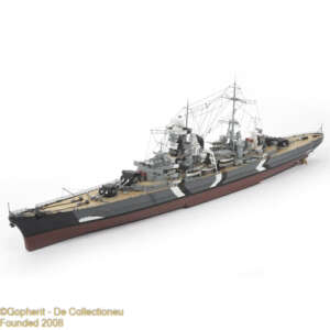 Occre - Prinz Eugen - Oorlogsschip - Houten Modelbouw - Schaal 1:200
