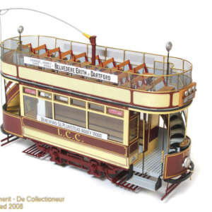 Occre - Tram London L.C.C.106 - Houten Modelbouw - Schaal 1:24