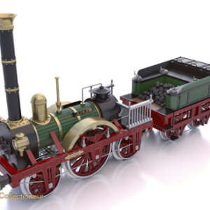 Locomotief Adler - Houten Modelbouw trein - 1:24 - Occre