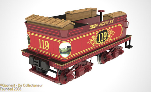 Occre - Modeltrein Roger 119 - Houten Modelbouw - schaal 1:32