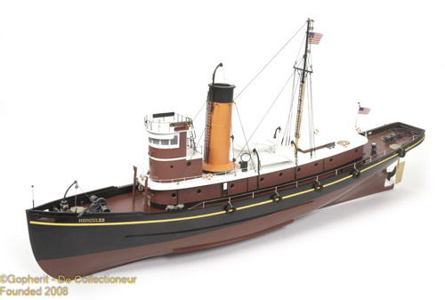 Occre - Hercules Sleepboot - Historisch Schip - Houten Modelbouw - schaal 1:50